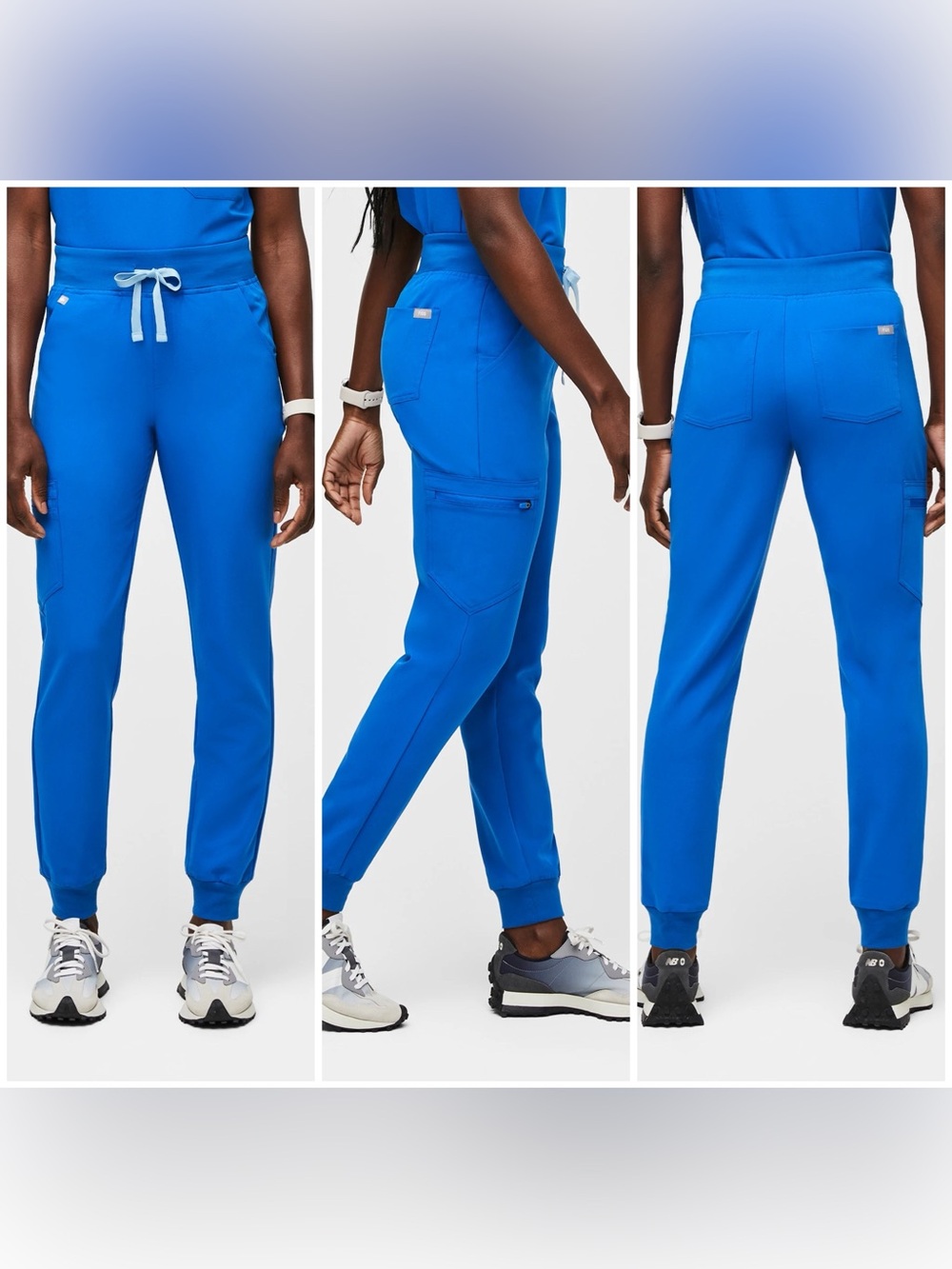 Figs Zamora High-Waisted Jogger Scrub Trouser (Size XL/P)